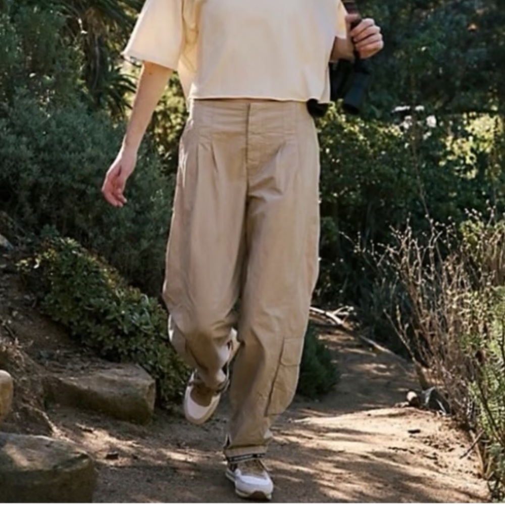 Free People Mesmerize Me Cargo Pant size M NWT